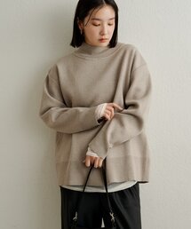 Omekashi（オメカシ）の「スウェットライクタートル（ニット/セーター・レディース）」