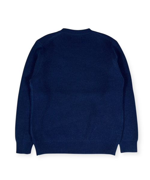 BORN SLIPPY(ボーンスリッピー)の「Soft Hachi Cushion Round Knit (Navy)(ニット/セーター・メンズ・その他・FREE)」の4枚目の写真