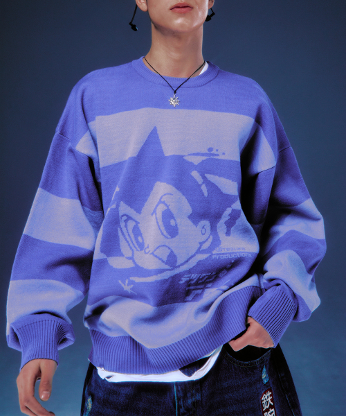MAINBOOTH（メインブース）の「[アトム] ギャラクシースウェター（パープル）（ニット/セーター・レディース・その他・3/2）」の14枚目の写真
