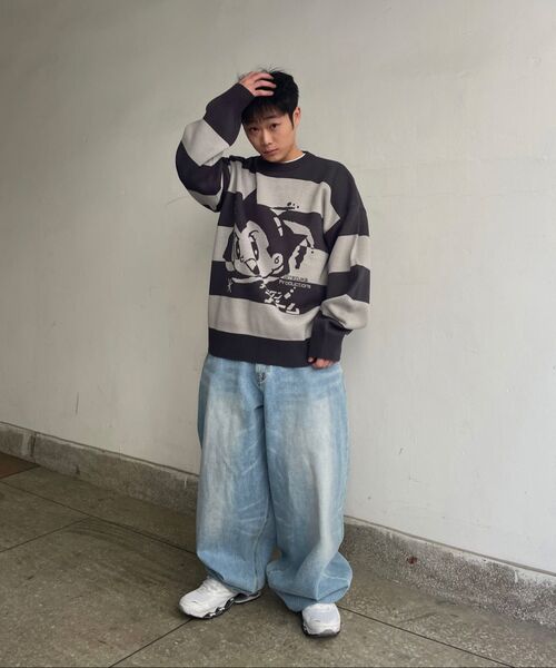 MAINBOOTH（メインブース）の「[アトム] ギャラクシースウェター（パープル）（ニット/セーター・レディース・その他・3/2）」の4枚目の写真