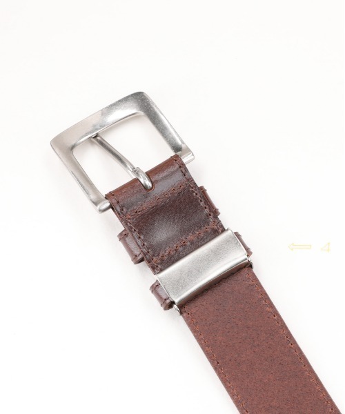 Levi's(リーバイス)の「Levi's(リーバイス)【メンズ】40mm ASHWループベルト(ベルト・メンズ・ブラック/ダークブラウン・フリー)」の4枚目の写真