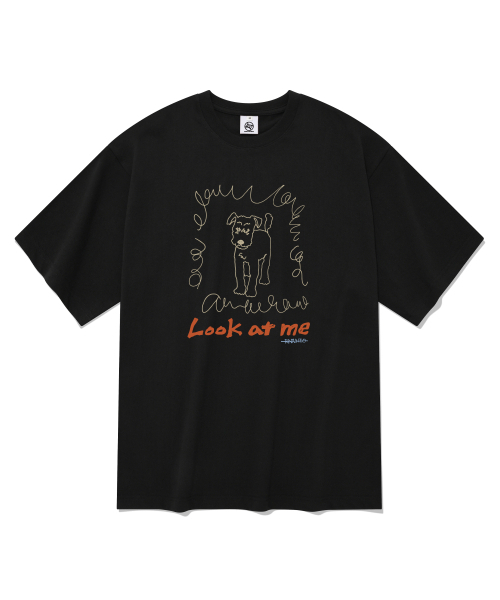 RADINEO(ラディネオ)の「ルックアットミー 半袖Tシャツ ブラック(Tシャツ/カットソー・メンズ・その他・SMALL/MEDIUM/LARGE/X-LARGE)」の1枚目の写真