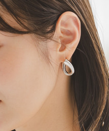 Noble | PETIT MOMENTS/プティモーメント Pear Hoops(ピアス（両耳用）)