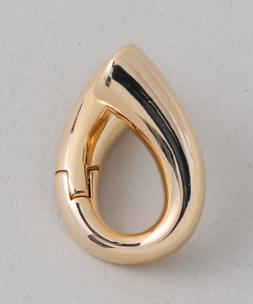 Noble（ノーブル）の「PETIT MOMENTS/プティモーメント Pear Hoops（ピアス（両耳用）・レディース・ゴールド/シルバー・FREE）」の6枚目の写真