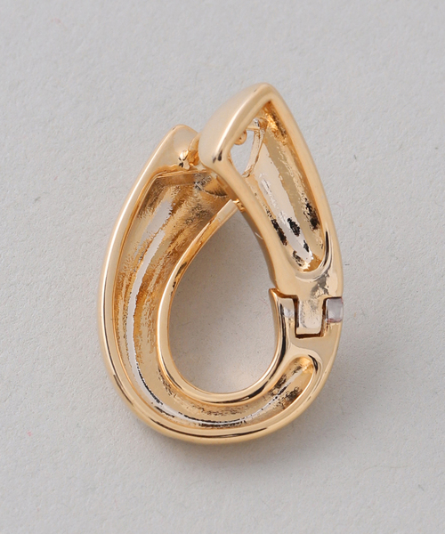 Noble（ノーブル）の「PETIT MOMENTS/プティモーメント Pear Hoops（ピアス（両耳用）・レディース・ゴールド/シルバー・FREE）」の7枚目の写真