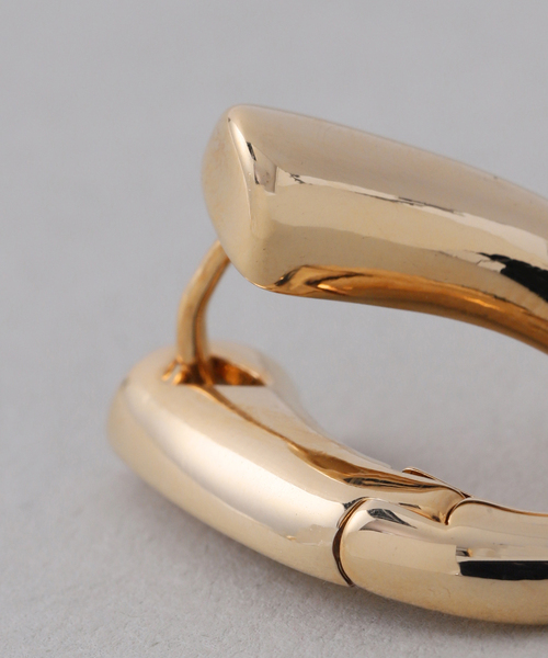 Noble（ノーブル）の「PETIT MOMENTS/プティモーメント Pear Hoops（ピアス（両耳用）・レディース・ゴールド/シルバー・FREE）」の8枚目の写真