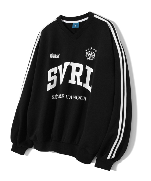 Diamond Layla(ダイアモンドレイラ)の「SVRL Club Vneck Sweatshirt T84 - Black(スウェット・レディース・その他・LARGE/MEDIUM/X-LARGE)」の9枚目の写真