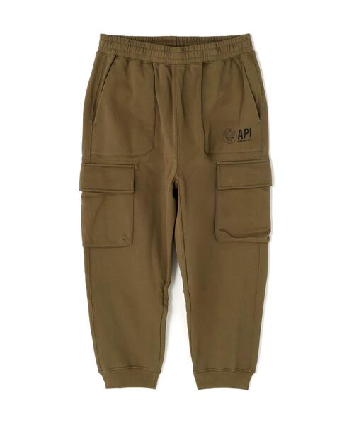 Alpha Industries(アルファインダストリーズ)の「Alpha Industries/アルファインダストリーズ/UNFRM CARGO SWEATPANT/ユニフォーム カーゴ スウェットパンツ(スウェットパンツ・メンズ・ブラック/タン・M/S/L/XL)」の1枚目の写真