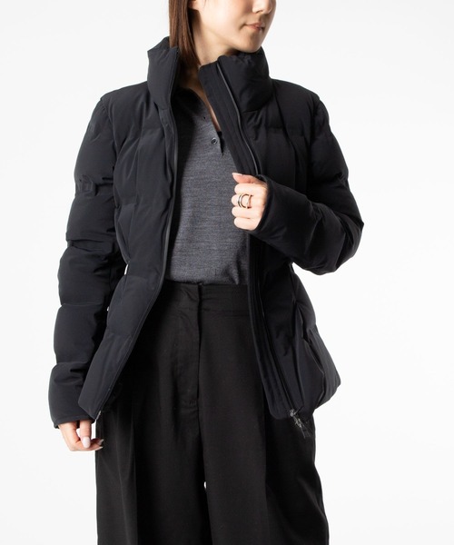 HERNO(ヘルノ)の「HERNO NEW IMPACT DOWN JACKET ヘルノ ニューインパクト ダウンジャケット(ダウンジャケット/コート・レディース・ネイビー/ブラック・40/44/42)」の3枚目の写真