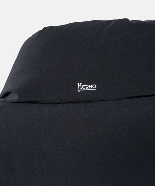 HERNO(ヘルノ)の「HERNO NEW IMPACT DOWN JACKET ヘルノ ニューインパクト ダウンジャケット(ダウンジャケット/コート・レディース・ネイビー/ブラック・40/44/42)」の12枚目の写真