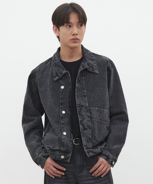 DECET（デケト）の「Dawn Denim Jacket DCJK001Black（デニムジャケット・レディース・その他・MEDIUM/LARGE/X-LARGE）」の6枚目の写真