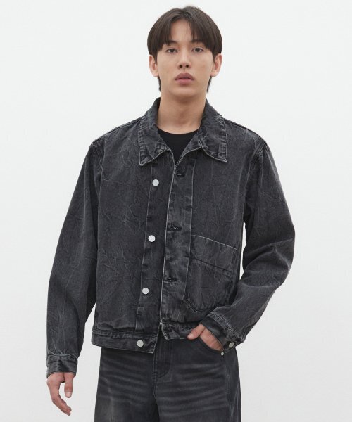 DECET（デケト）の「Dawn Denim Jacket DCJK001Black（デニムジャケット・レディース・その他・MEDIUM/LARGE/X-LARGE）」の7枚目の写真