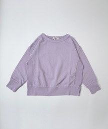 MAKE YOUR DAY | ハルイロミニ裏毛無地ガゼットトレーナー■80～140cm(スウェット)