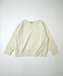 MAKE YOUR DAY（メイクユアデイ）の「ハルイロミニ裏毛無地ガゼットトレーナー■80～140cm（スウェット）」