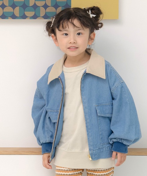 MAKE YOUR DAY（メイクユアデイ）の「ハルイロミニ裏毛無地ガゼットトレーナー■80～140cm（スウェット・キッズ・アイボリー/ラベンダー/ミント/イエロー・80/90/100/110/120/130/140）」の21枚目の写真