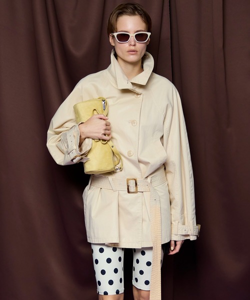 Short Trench Coat/ショートトレンチコート（トレンチコート）｜MAISON
