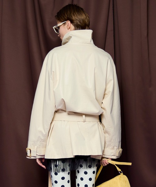 Short Trench Coat/ショートトレンチコート（トレンチコート）｜MAISON