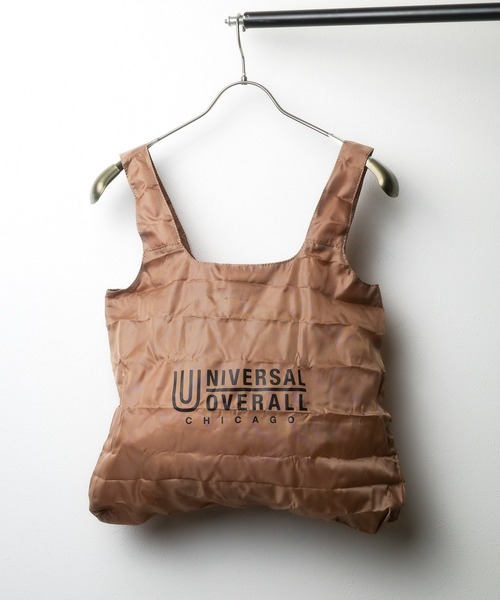 UNIVERSAL OVERALL(ユニバーサルオーバーオール)の「【Lo】【UNIVERSAL OVERALL】巾着ポーチ(エコバック付)(ショルダーバッグ・メンズ・カーキ/ブラック/ベージュ・FREE)」の3枚目の写真