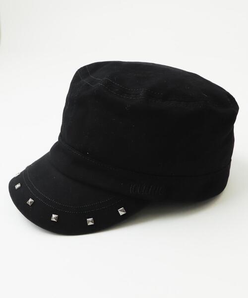 WEGO（ウィゴー）の「WEGO/スタッズワークキャップ（キャップ・レディース・カーキ/ブラック/ブラウン・FREE）」の10枚目の写真