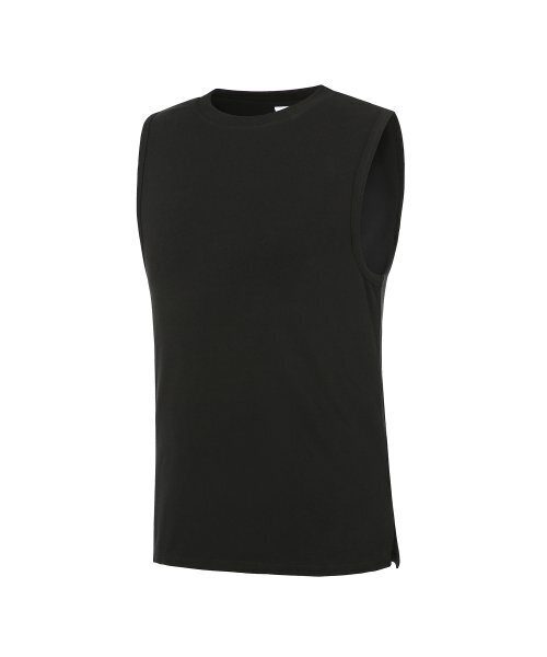 BLACK MONSTER FIT（ブラックモンスターフィット）の「コットンポリヘルスナシスリーブレス (ブラック) / BM230107（Tシャツ/カットソー・メンズ・その他・X-LARGE/XX-LARGE/MEDIUM/LARGE）」の5枚目の写真