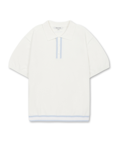 Polo Knit Short Sleeve (Ivory)_J3WAM25201IVX