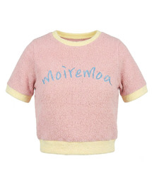soft candy crop top - pink