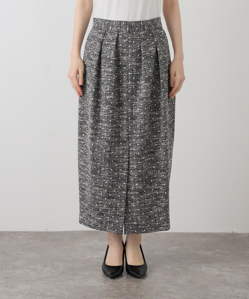 IENA(イエナ)の「ドットツイードタックスカート(スカート・レディース・マルチ・36/38)」の8枚目の写真