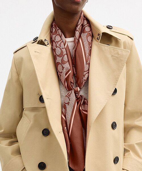 COACH（コーチ）の「レキシー プリント シルク バンダナ（バンダナ