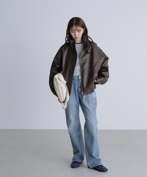 FREE'S MART(フリーズマート)の「◆ラグラン長袖カットソー(Tシャツ/カットソー・レディース・グレー/ホワイト・FREE)」の7枚目の写真