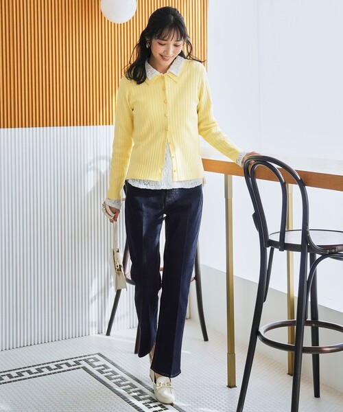 ANY SIS(エニィスィス)の「レース シャツ(シャツ/ブラウス・レディース・ブラック系/ホワイト系・X-SMALL)」の5枚目の写真