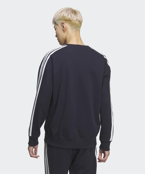 エッセンシャルズ プラス ルーズフィット スリーストライプス フレンチ