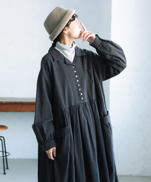 soulberry（ソウルベリー）の「私の黒猫ワンピース（ワンピース・レディース・スミクロ・M/L/LL/3L）」の6枚目の写真