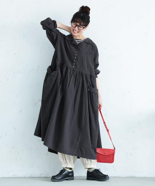 soulberry(ソウルベリー)の「私の黒猫ワンピース(ワンピース・レディース・スミクロ・M/L/LL/3L)」の4枚目の写真