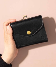 emonique（エモニーク）の「【BELLIES YORK/ベリーズヨーク】イタリア牛革 がま口財布 二つ折財布（財布）」
