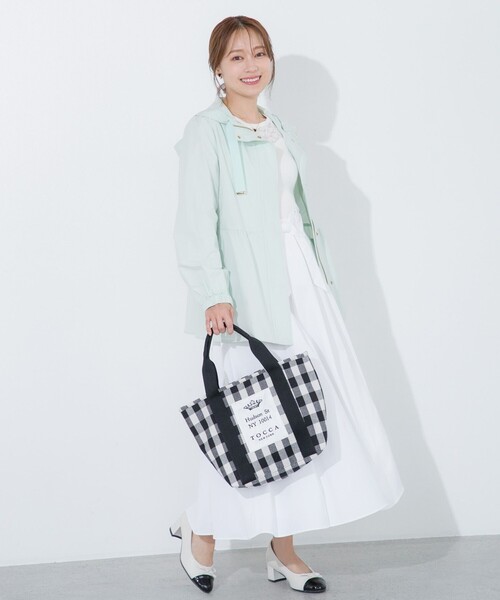 TOCCA(トッカ)の「BLUSH CHARM SKIRT スカート(スカート・レディース・アイボリー系/ピンク系/ブラック系・0/4)」の4枚目の写真