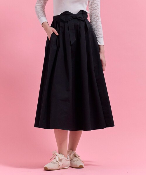TOCCA(トッカ)の「BLUSH CHARM SKIRT スカート(スカート・レディース・アイボリー系/ピンク系/ブラック系・0/4)」の5枚目の写真