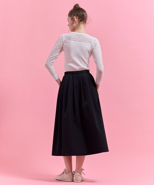 TOCCA(トッカ)の「BLUSH CHARM SKIRT スカート(スカート・レディース・アイボリー系/ピンク系/ブラック系・0/4)」の8枚目の写真