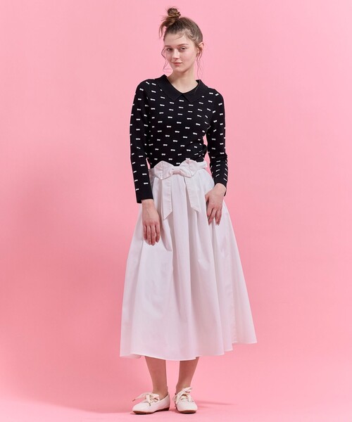 TOCCA(トッカ)の「BLUSH CHARM SKIRT スカート(スカート・レディース・アイボリー系/ピンク系/ブラック系・0/4)」の13枚目の写真
