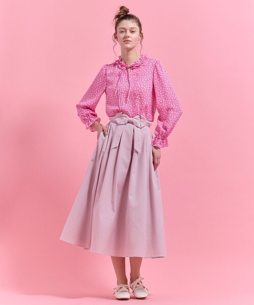 TOCCA(トッカ)の「BLUSH CHARM SKIRT スカート(スカート・レディース・アイボリー系/ピンク系/ブラック系・0/4)」の14枚目の写真