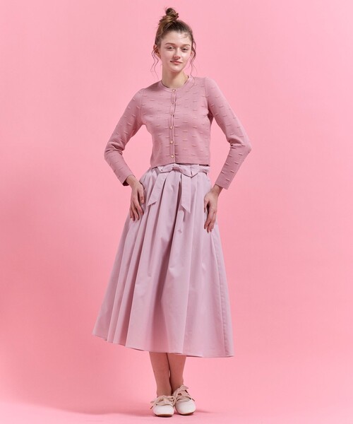 TOCCA(トッカ)の「BLUSH CHARM SKIRT スカート(スカート・レディース・アイボリー系/ピンク系/ブラック系・0/4)」の17枚目の写真
