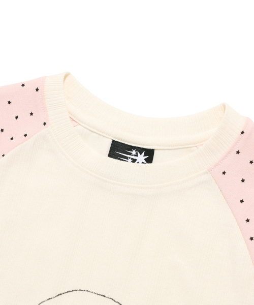 NICE GHOST CLUB（ナイスゴーストクラブ）の「MIMICHAN CRYING FFOME TEE_IVORY(NG2FMFT593C)（Tシャツ/カットソー・レディース・アイボリー・FREE）」の3枚目の写真