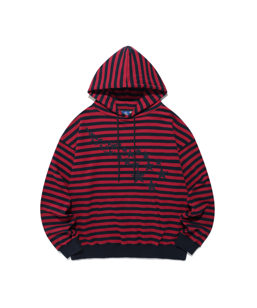 ISTKUNST（イストクンスト）の「SHOOTING STAR ST HOODIE_NAVY(IK2FFMM409A)（パーカー・レディース・ネイビー・S/M/L）」の2枚目の写真