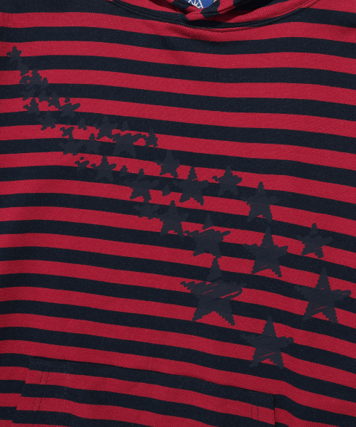 ISTKUNST（イストクンスト）の「SHOOTING STAR ST HOODIE_NAVY(IK2FFMM409A)（パーカー・レディース・ネイビー・S/M/L）」の5枚目の写真