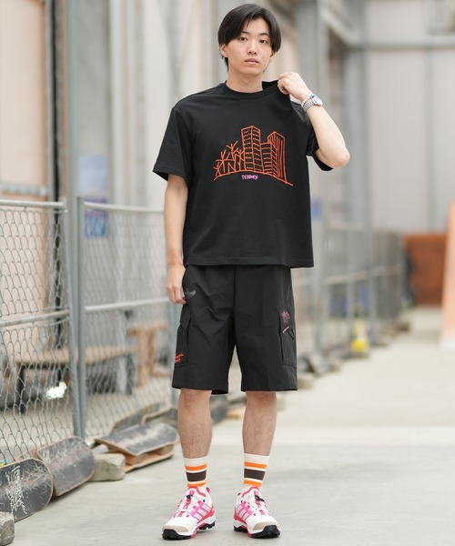 adidas（アディダス）の「adidas/アディダス ハーフパンツ カーゴパンツ マークゴンザレス VE994（その他パンツ・メンズ・ブラック・S/M/L）」の4枚目の写真