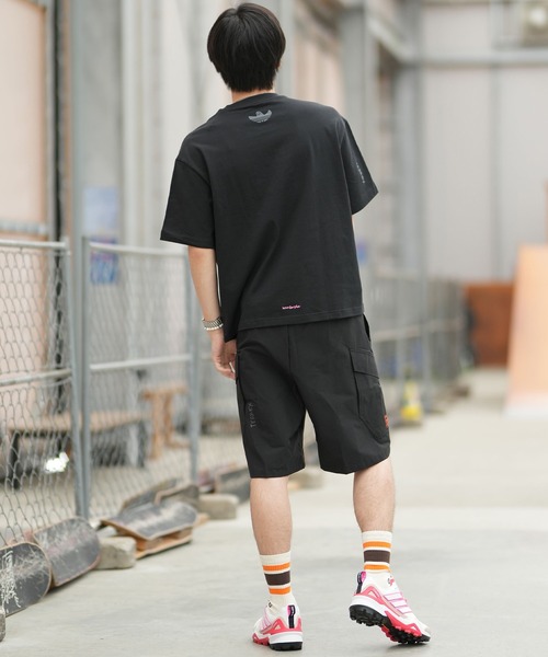 adidas（アディダス）の「adidas/アディダス ハーフパンツ カーゴパンツ マークゴンザレス VE994（その他パンツ・メンズ・ブラック・S/M/L）」の5枚目の写真
