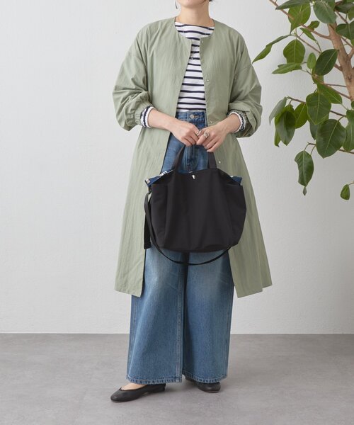 BEARDSLEY(ビアズリー)の「パフスリーブボーダープルオーバー(Tシャツ/カットソー・レディース・ホワイト/ブラック・FREE)」の3枚目の写真