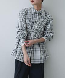 SENSE OF PLACE by URBAN RESEARCH | シャーリングビスチェセットシャツ(シャツ/ブラウス)