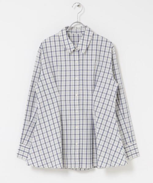 SENSE OF PLACE by URBAN RESEARCH（センスオブプレイスバイアーバンリサーチ）の「シャーリングビスチェセットシャツ（シャツ/ブラウス・レディース・ブラック/ミント/ホワイト系その他・ONE）」の11枚目の写真