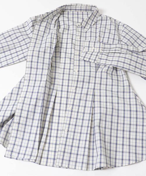 SENSE OF PLACE by URBAN RESEARCH（センスオブプレイスバイアーバンリサーチ）の「シャーリングビスチェセットシャツ（シャツ/ブラウス・レディース・ブラック/ミント/ホワイト系その他・ONE）」の12枚目の写真