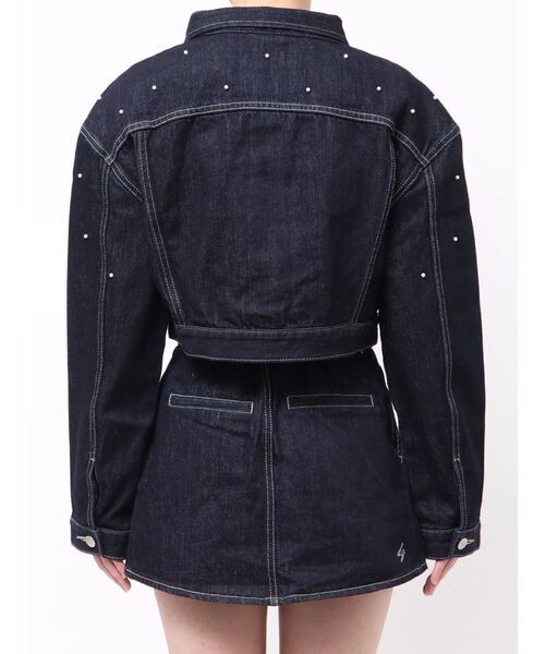 dazzlin（ダズリン）の「パールデニムショートジャケット（デニムジャケット・レディース・ブルー/インディゴブルー・FREE）」の22枚目の写真